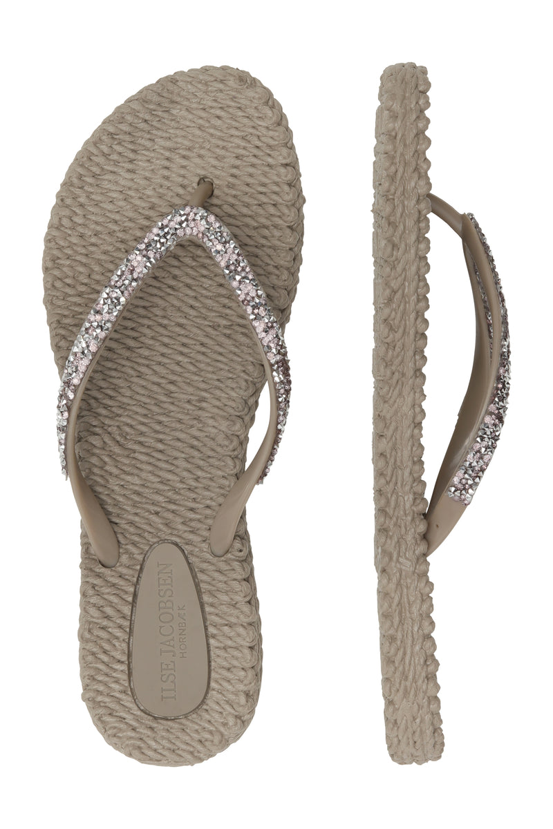 ILSE JACOBSEN Flip Flops with Rhinestones Cheerful03g Lipsandps