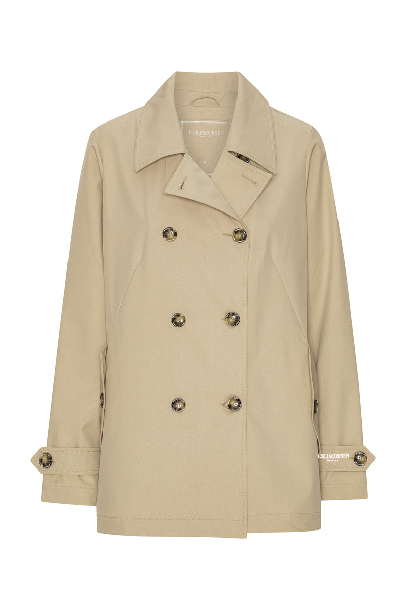 ILSE JACOBSEN Short Trench Coat (Trenchrain02) – Lipsandps