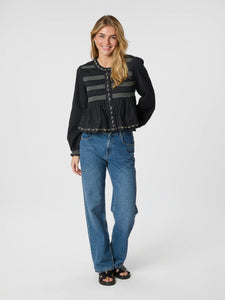 NEO NOIR Justice Smock Jacket