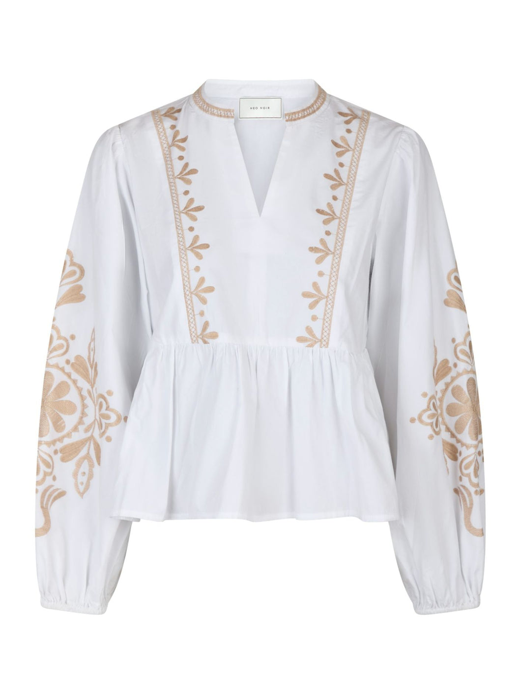 NEO NOIR Ginia Embroidered Blouse