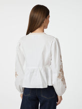 Load image into Gallery viewer, NEO NOIR Ginia Embroidered Blouse