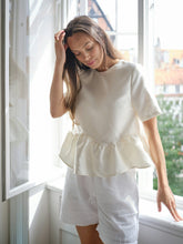 Load image into Gallery viewer, NEO NOIR Alva Dull Satin Blouse