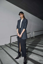 Load image into Gallery viewer, COPENHAGEN MUSE Long Pinstripe Blazer
