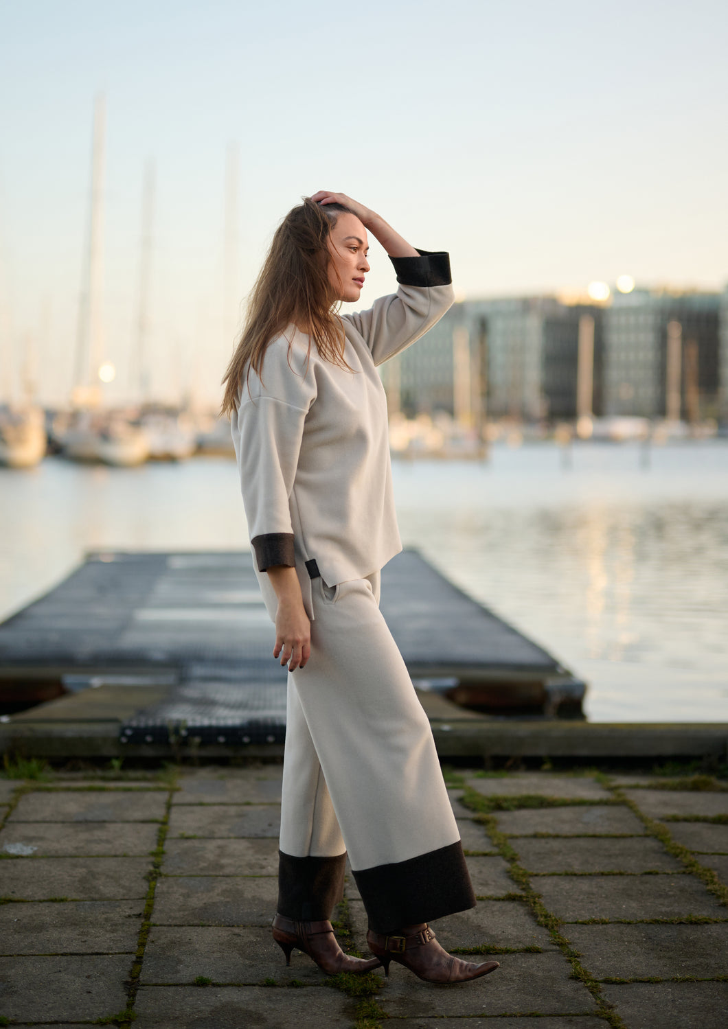 HENRIETTE STEFFENSEN Flared Trousers 2 Colour (2119)