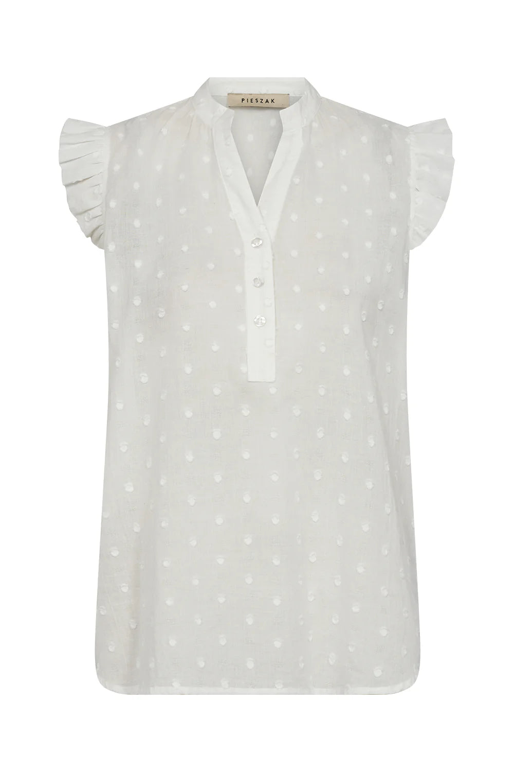 PIESZAK Mabel Dobby Dot SS Shirt