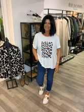 Load image into Gallery viewer, HENRIETTE STEFFENSEN Leopard Print T-Shirt (96086)