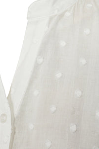 PIESZAK Mabel Dobby Dot SS Shirt