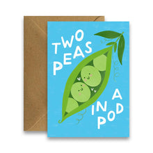 Load image into Gallery viewer, Two Peas in a Pod - Cute Love Card