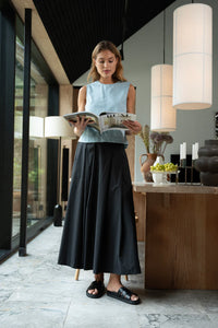 PIESZAK Tulip Poplin Skirt