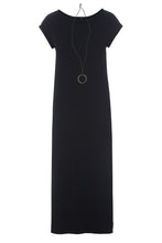 Load image into Gallery viewer, HENRIETTE STEFFENSEN Jersey Dress with necklace (98055)