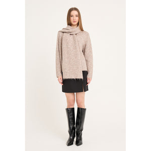A-VIEW Harper Knit Scarf Cardigan