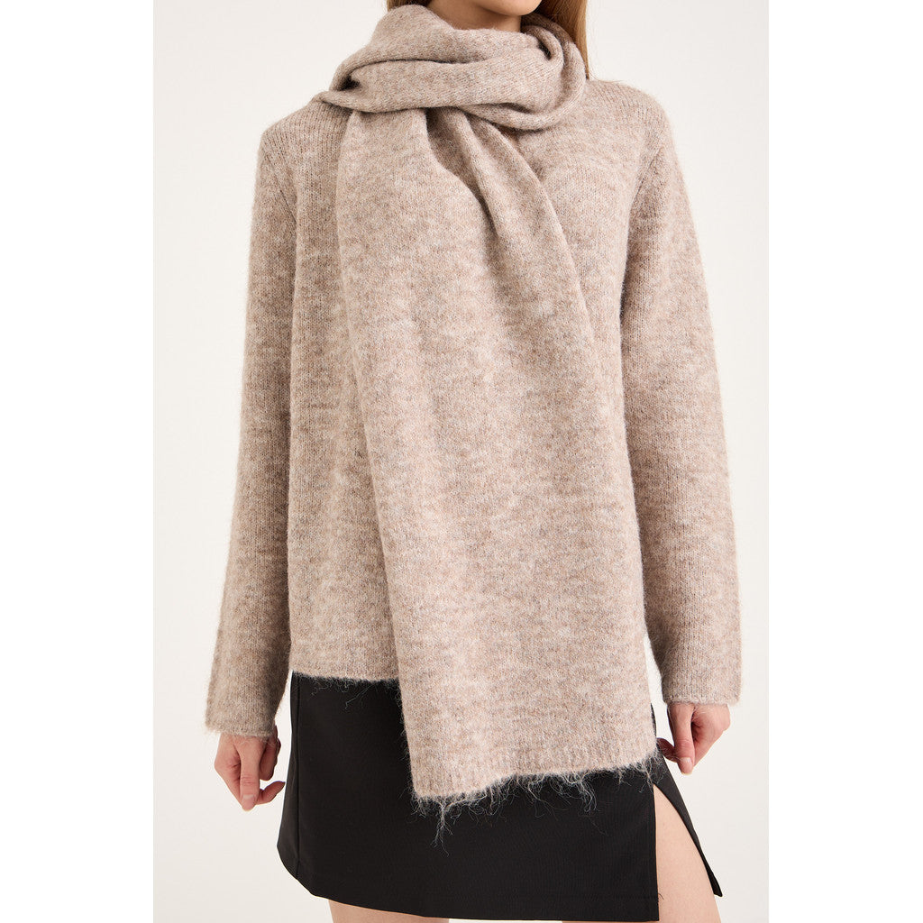 A-VIEW Harper Knit Scarf Cardigan – Lipsandps