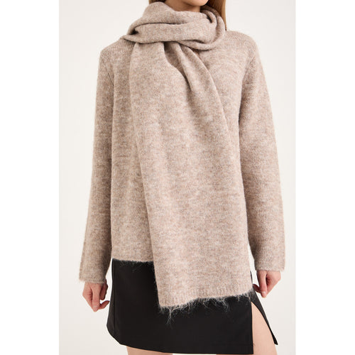 A-VIEW Harper Knit Scarf Cardigan