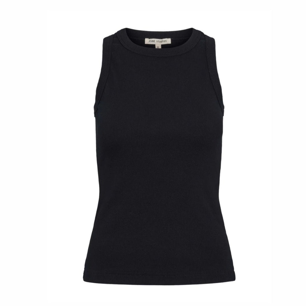 ESME STUDIOS Blossom Racerback Ribbed Tank