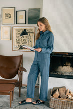 Load image into Gallery viewer, PIESZAK Birkin Weekend Jeans Atlantic Denim Stripe
