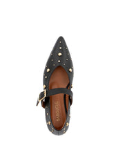 Load image into Gallery viewer, Step into the world of luxury with our beautiful ballerinas, adorned with sparkling studs. These shoes are not only a feast for the eyes, but also offer unparalleled comfort. Perfect for any occasion. Let your elegance shine and make every step special. Wear your luxurious ballerinas with pride and give your outfit a playful, yet sophisticated touch!