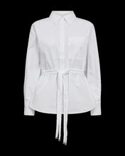 Load image into Gallery viewer, CMCRIPS-SHIRT is a shirt in a premium material with a loose fit, concealed front button fastening, a chest pocket, long sleeves with cuffs and an adjustable drawstring with a metal detail by the waist that elegantly highlights the waist.

Loose fit
Concealed front button fastening
Chest pocket
Long sleeves with cuffs
Adjustable drawstring at the waist
