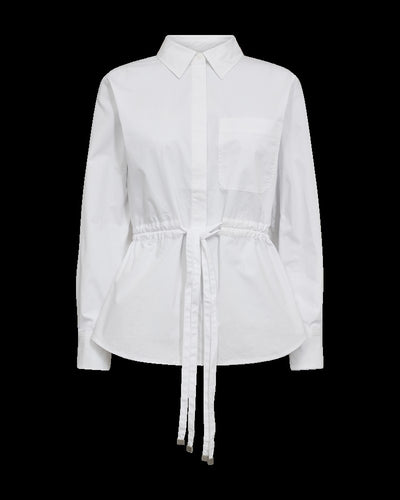 CMCRIPS-SHIRT is a shirt in a premium material with a loose fit, concealed front button fastening, a chest pocket, long sleeves with cuffs and an adjustable drawstring with a metal detail by the waist that elegantly highlights the waist.

Loose fit
Concealed front button fastening
Chest pocket
Long sleeves with cuffs
Adjustable drawstring at the waist
