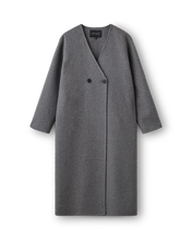 Load image into Gallery viewer, COPENHAGEN MUSE Willa coat with detachable scarf