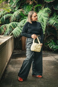CRAFTY BY ILLLINA Mini Velvet Bag