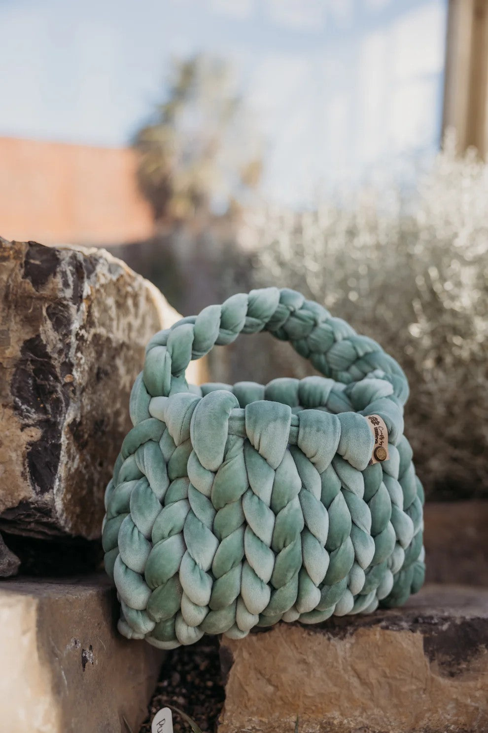 CRAFTY BY ILLLINA Mini Velvet Bag