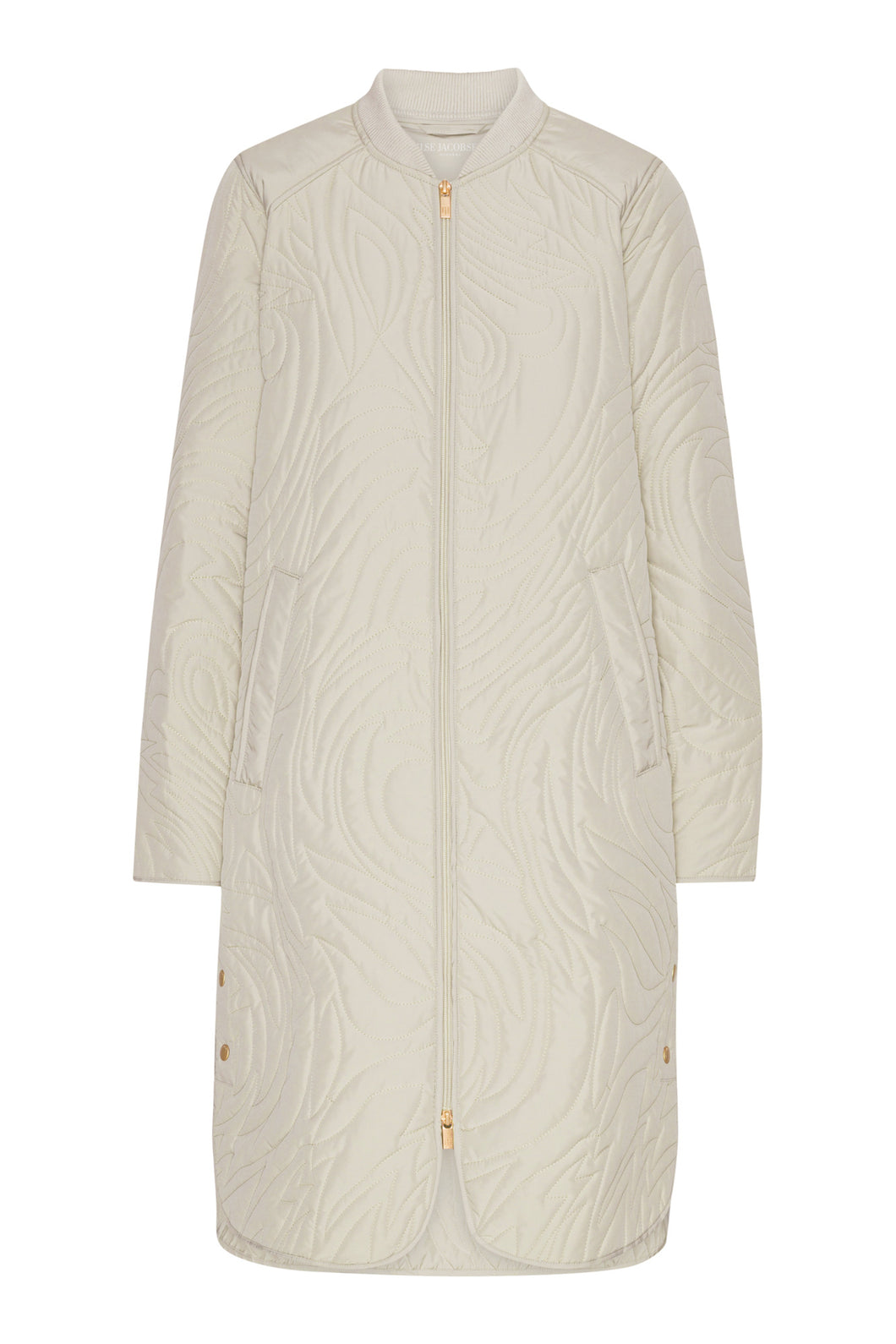ILSE JACOBSEN Quilted Coat (Dune06)