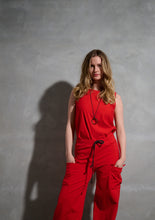 Load image into Gallery viewer, HENRIETTE STEFFENSEN Tank top with W/necklace ( 71018)