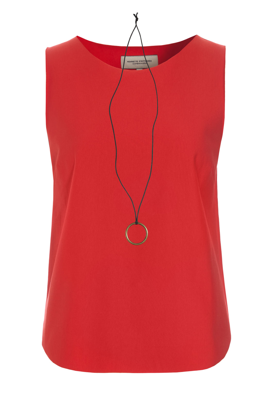 HENRIETTE STEFFENSEN Tank top with W/necklace ( 71018)