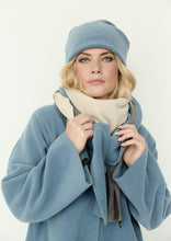 Load image into Gallery viewer, A spacious fleece hat designed for relaxed everyday comfort and colder days outdoors. Made in HSCPH’s signature fleece, it offers a softer and more casual alternative to the classic beanie. The roomy shape makes it easy to wear over a bun or high ponytail while still feeling light and comfortable throughout the day. Finished with a doubled fold at the bottom for extra warmth around the ears.


Style it with matching fleece accessories or simple outerwear for an understated everyday look. 