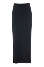 Load image into Gallery viewer, Wear it high or low-waisted to adjust the length of the skirt and enjoy the many styling options. Combine with your favorite boots and a sweater for a cozy look or dress it up with a white shirt and heels.

Model info: Height 172 cm, chest 80 cm, waist 61 cm, hips 92 cm. The model is wearing a size small.

- 100% EU production
- 70% polyester min. 50% recycled
- 30% viskose
- OEKO-TEX® STANDARD 100 cert. no. 2176-347 DTI
- Machine wash and hang to dry, ready to wear after a few hours