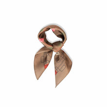 Load image into Gallery viewer, Eliza Silk Scarf Small is crafted from 100% silk and features an all-over horse and abstract print. Measuring 54×54 cm, it’s perfect for neck, hair, or handbag styling. A refined accessory that brings a sophisticated touch to any look.

54x54 cm