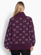 Load image into Gallery viewer, HÉST Fam Sweater Short Potent Purple (2630120852)