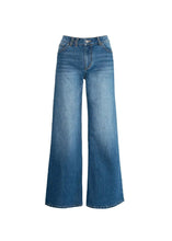 Load image into Gallery viewer, Irina Wide Leg Cut Jeans feature a high-rise fit and a relaxed, flowing wide-leg silhouette.
Crafted from soft stretch denim for all-day comfort and ease.
Finished with signature H embroidery on the back pockets for a refined touch.