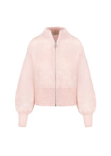 Load image into Gallery viewer, ärtha Jacket Short is one of our most sought-after styles, crafted for warmth and refined texture.
Featuring bold ribbed trims and intricately knitted H logos in a premium wool–alpaca blend.
A luxurious layering piece that blends structure with elevated comfort.