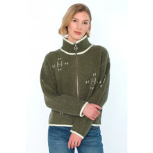 Load image into Gallery viewer, HEST Iben Zip Knit Jacket