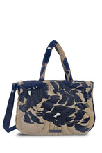 Load image into Gallery viewer, This quilted tote bag is designed with a unique pattern, padded handles, and an adjustable logo strap for versatile carrying. It features a metal zipper for secure closure, along with inner compartments for easy organization.

Materials:

Composition: 100% Polyester
Lining: 100% Polyester