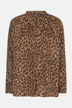 Load image into Gallery viewer, A refined shirt with a half placket and hidden logo buttons for branded detail. The design includes a yoke at the centre back, with small gatherings below for added design. This style features an exclusive, in-house designed print.