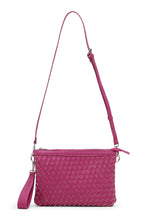 Load image into Gallery viewer, Small shoulder bag by Ilse Jacobsen. Chic, small and soft faux-leather shoulder bag which offers plenty of styling options to coordinate with any ensemble. Use as a shoulder bag or snap off shoulder strap and use as a small pouch.