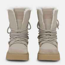 Load image into Gallery viewer, A classic winter boot crafted from suede leather and microfiber , featuring a rubber outsole that remains soft and flexible adapting to various movements. The anti-slip design ensures solid traction, while the boots keep your feet warm in temperatures as low as -10°C. A perfect blend of style, comfort, and functionality for the seasons colder months.