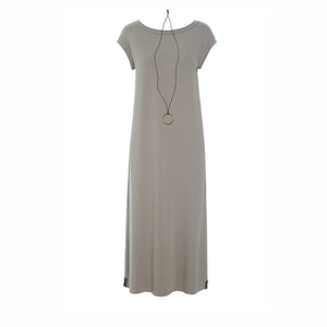 HENRIETTE STEFFENSEN Jersey Dress with necklace (98055)