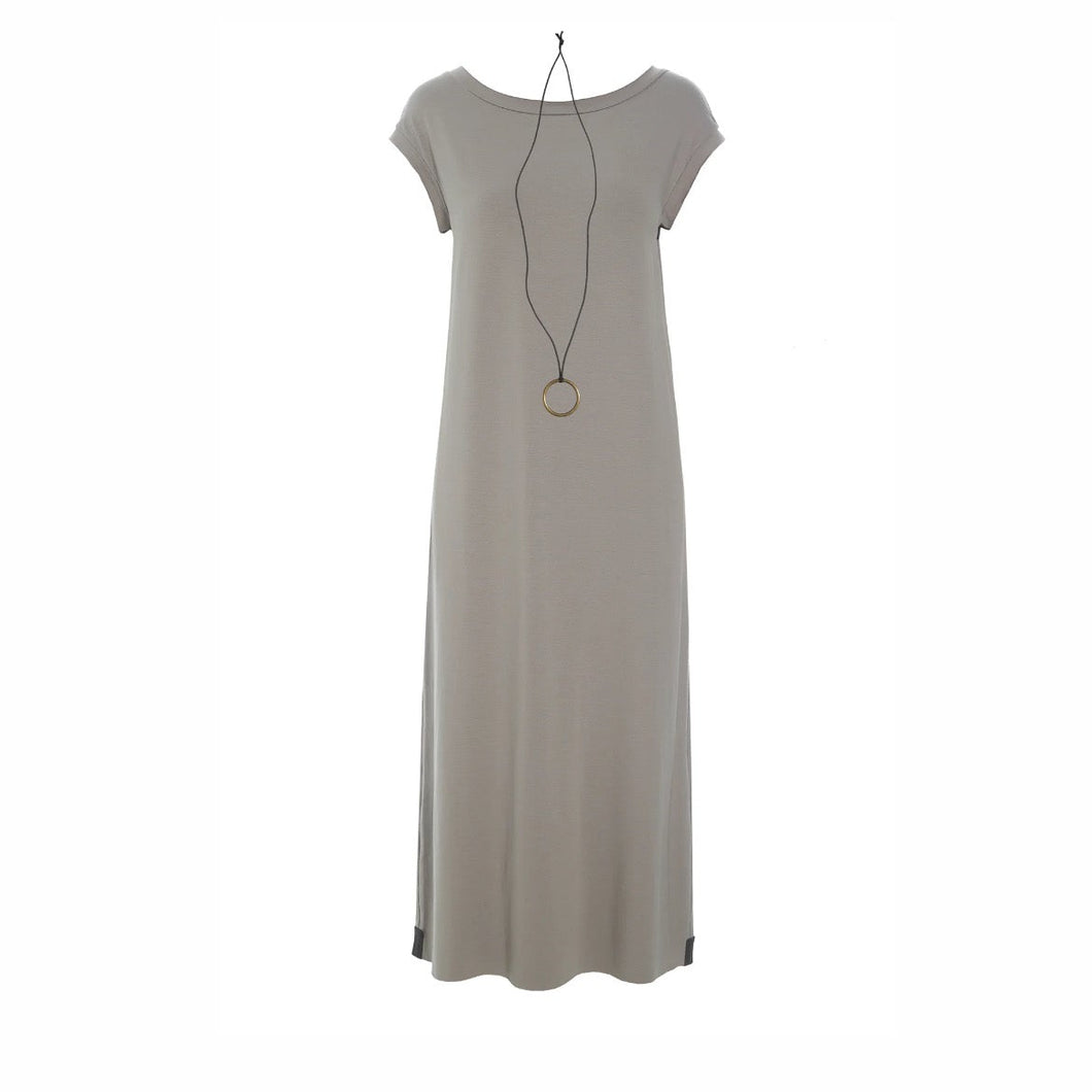 HENRIETTE STEFFENSEN Jersey Dress with necklace (98055)