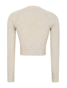 ESME STUDIOS Rim Cropped Cardigan