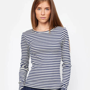 ESME STUDIOS Blossom Stripe L/S Top