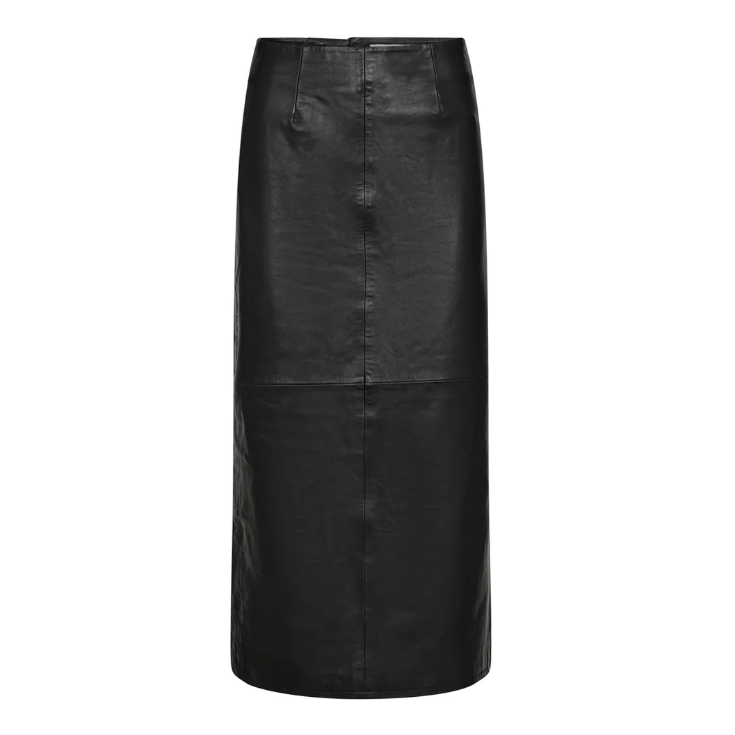 PIESZAK Lanni Long Leather Skirt