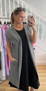 HENRIETTE STEFFENSEN Long Fleece Vest (7169)