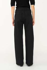 PIESZAK Birkin Wide Leg Jeans Oak Black
