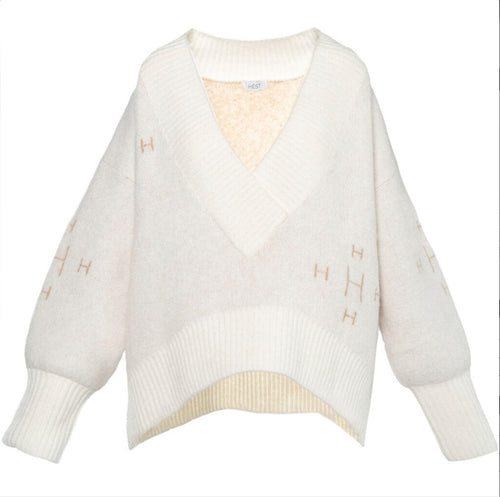 HEST Fam V-Neck Sweater