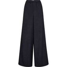 Load image into Gallery viewer, The Andrea Wide Weekend Pant combines tailored elegance with effortless comfort. Designed with a flowing wide leg silhouette and an elasticated waistband, these trousers offer a relaxed yet polished look
Size &amp; Fit
• High waisted fit
• Wide leg silhouette
• Relaxed fit through the leg
• Full length
Details
• Lightweight feel with elegant drape