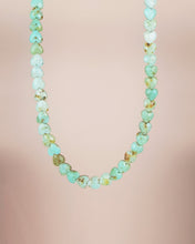 Load image into Gallery viewer, MUJA JUMA Necklace  green opal hearts HT 