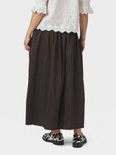 Load image into Gallery viewer, NEO NOIR Anais poplin skirt